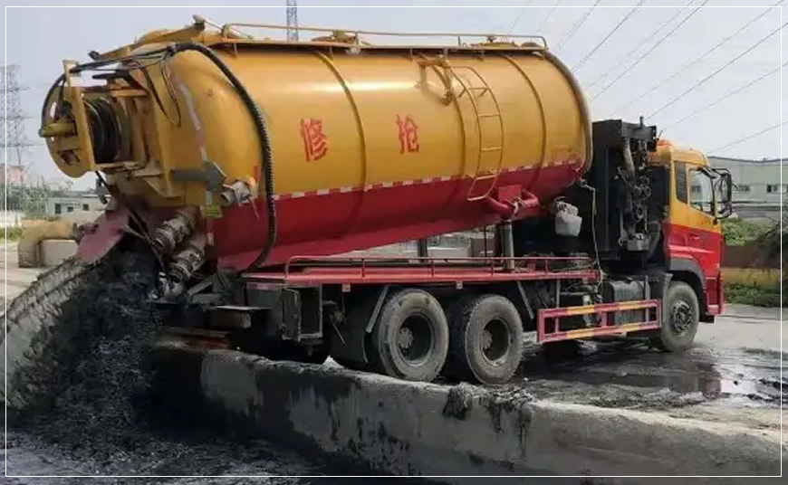 清溪镇沉淀池清理案例